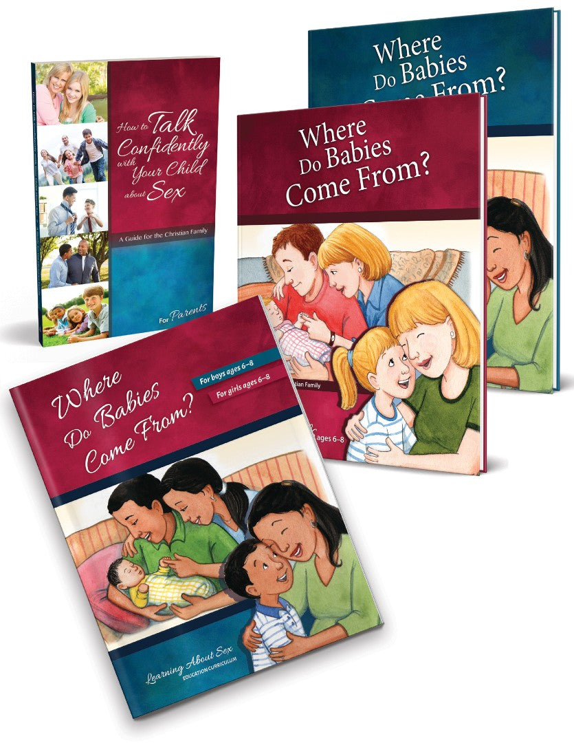 Where Do Babies Come From? Ages 6-8 Curriculum Bundle - Re-vived