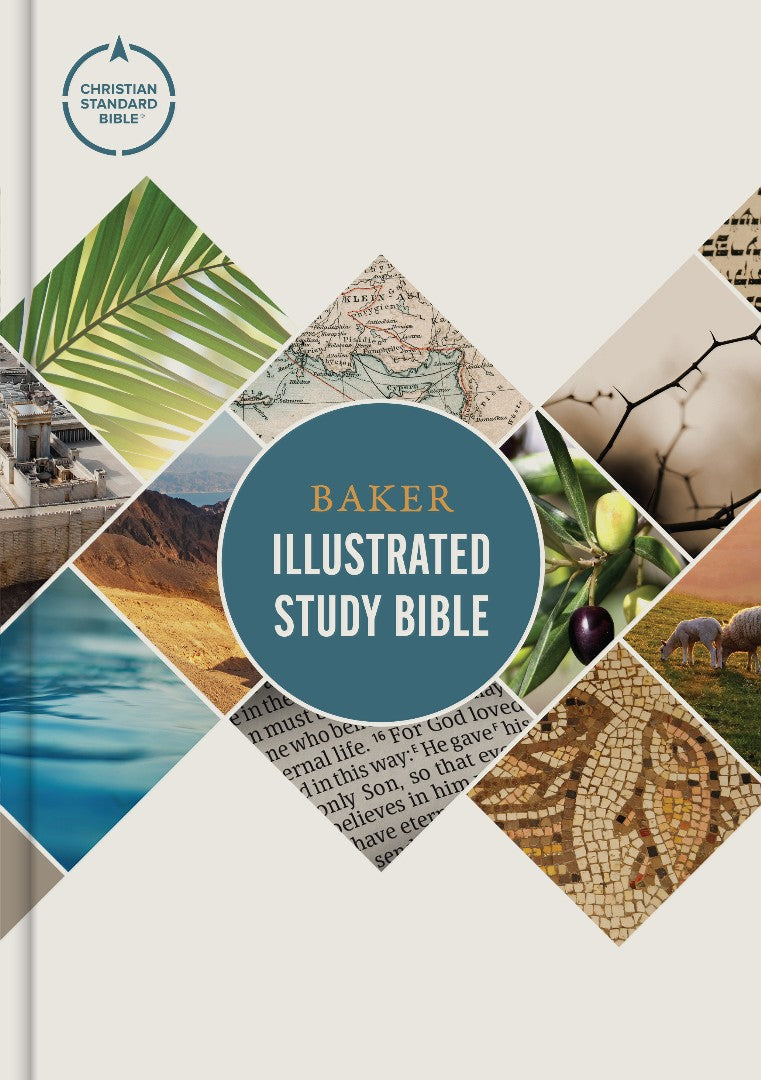 CSB Baker Illustrated Study Bible, Hardcover - Re-vived
