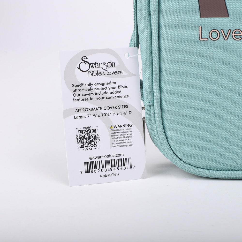 Love God Love Others Bible Cover XLarge - Re-vived