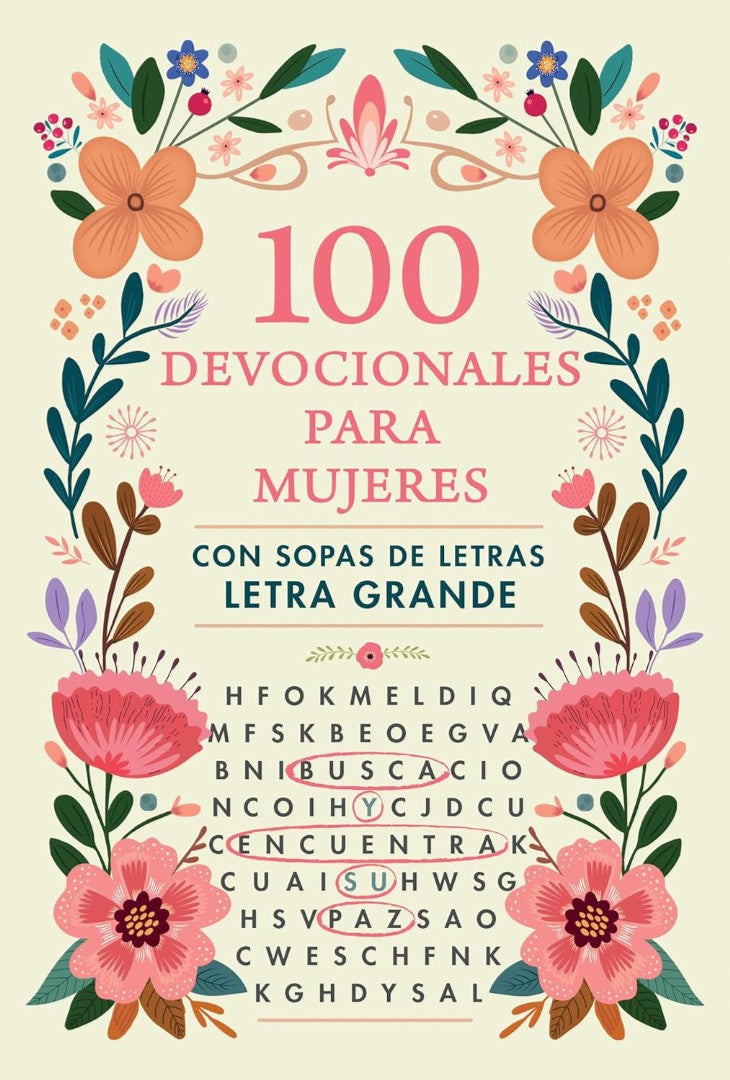 100 Devocionales Para Mujeres. Con Sopa De Letras - Re-vived