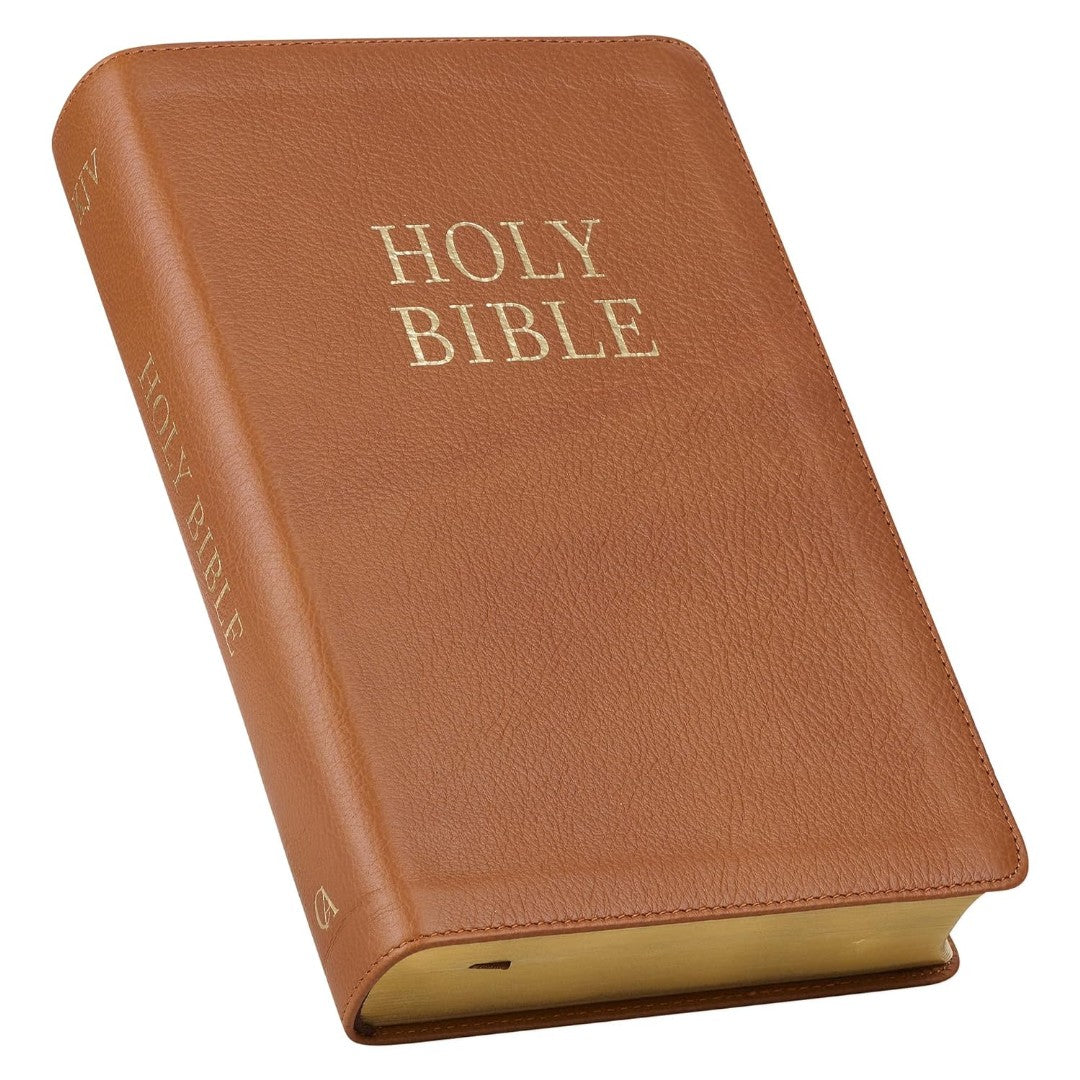 KJV Bible Giant Print Standard-Size Full-Grain Leather - Re-vived