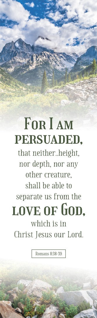 Inspirational Bookmark: For I Am Persuaded (Pack of 25) - Re-vived