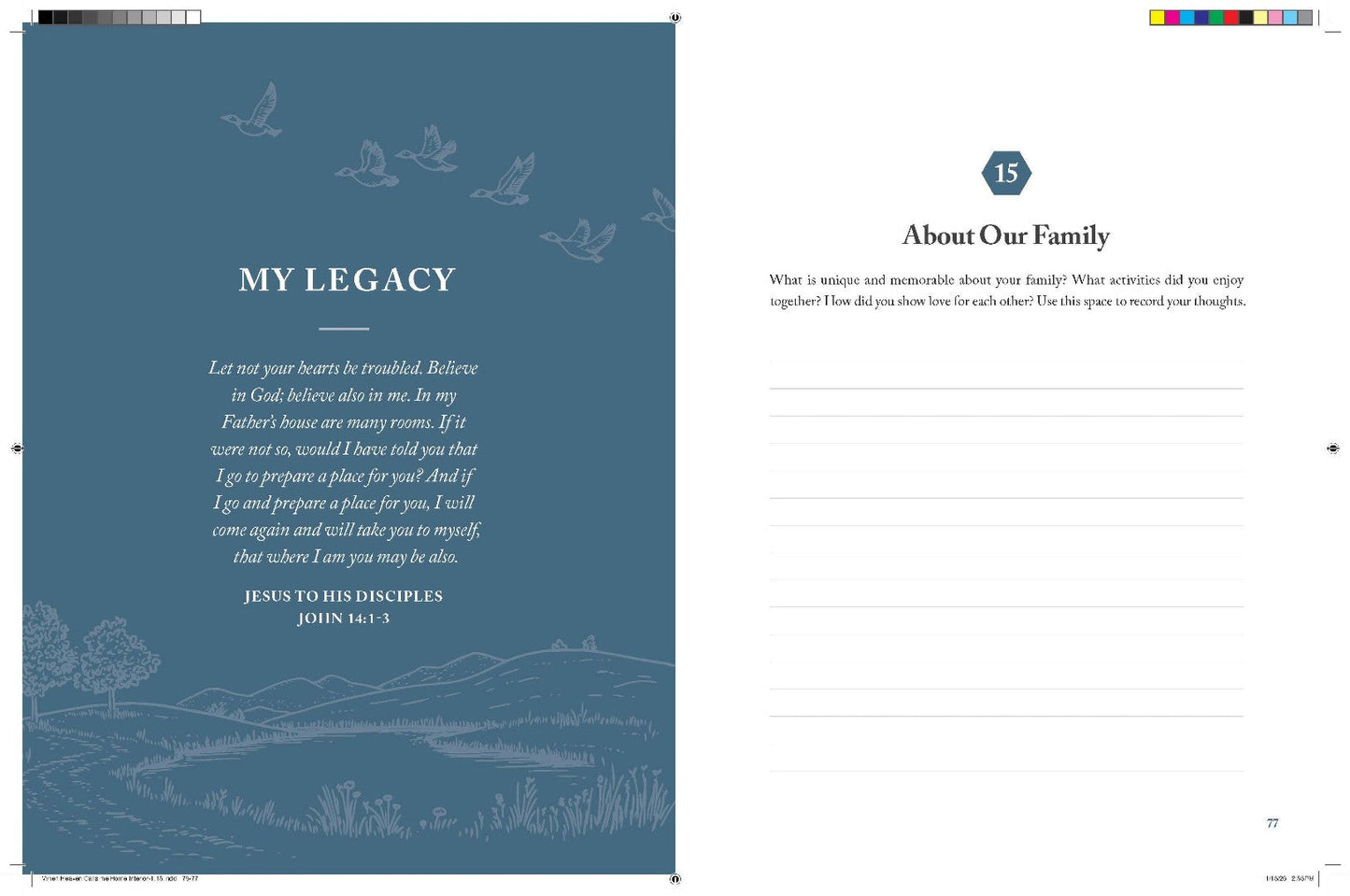 When Heaven Calls Me Home Planner - Re-vived