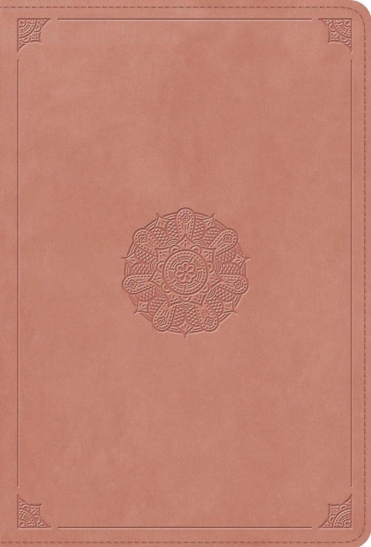 ESV Giant Print Value Thinline Bible, Blush Rose - Re-vived