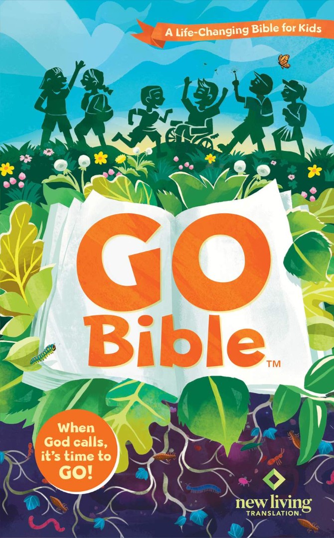 NLT Go Bible for Kids, Imitation Leather - Re-vived