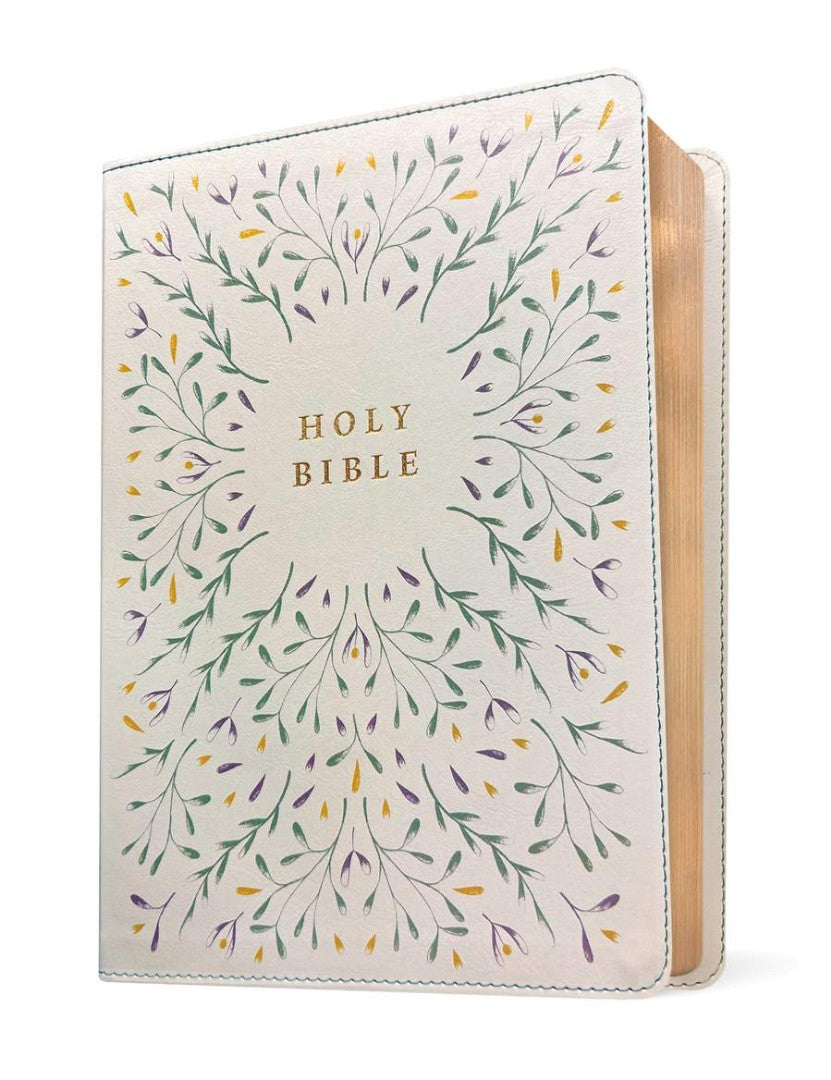 NLT Wide Margin Bible, Filament Enabled, Grace & Bloom - Re-vived