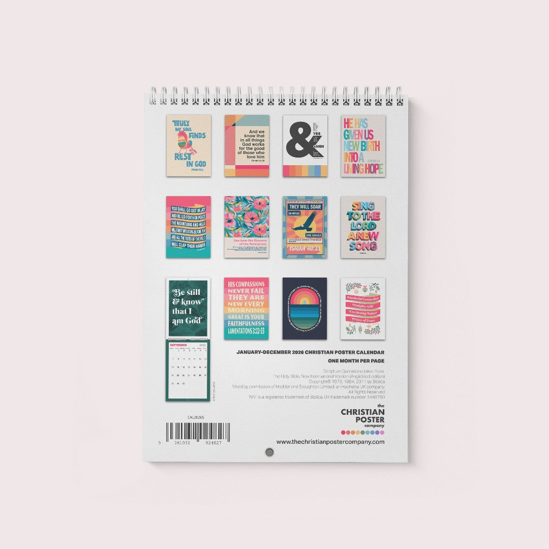2026 His Compassions Never Fail Calendar - Re-vived