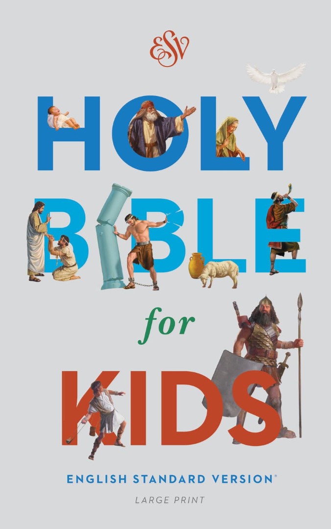 ESV Holy Bible For Kids, Large Print, Hardcover - Re-vived