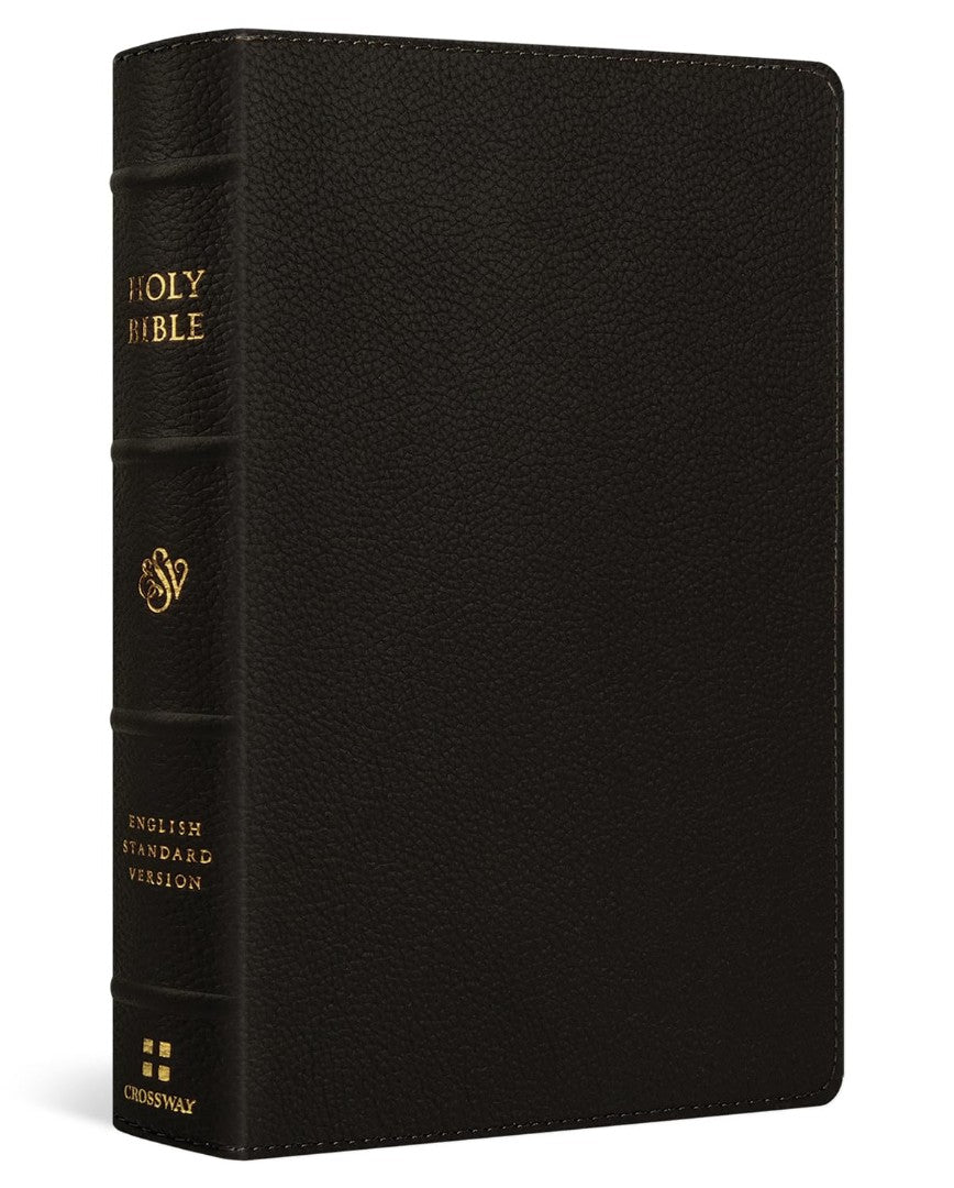 ESV Giant Print Personal Size Bible, Red Letter, Deep Brown - Re-vived