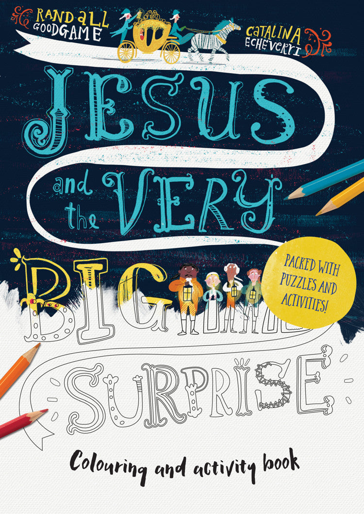 Jesus and the Very Big Surprise Activity Book - Re-vived