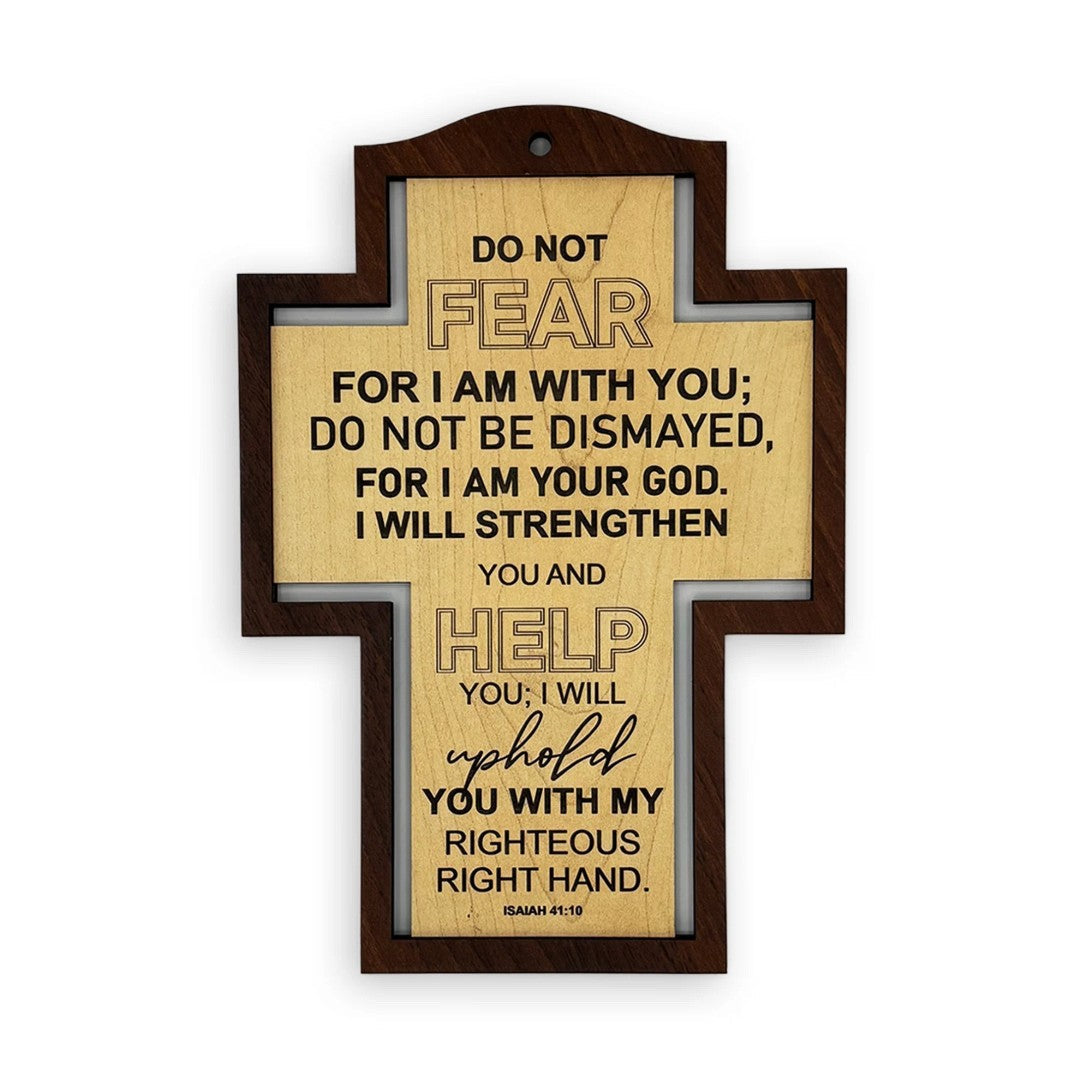 Border Wall Cross – Fear Not, For I Am With You - Re-vived