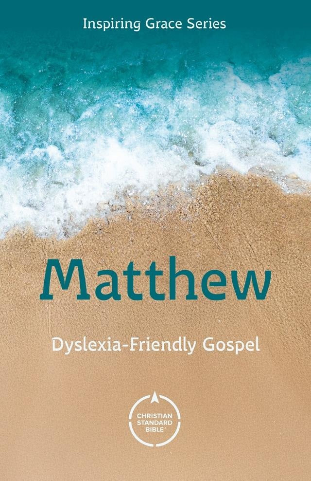 CSB Gospel of Matthew Anglicised Dyslexia-Friendly Edition - Re-vived
