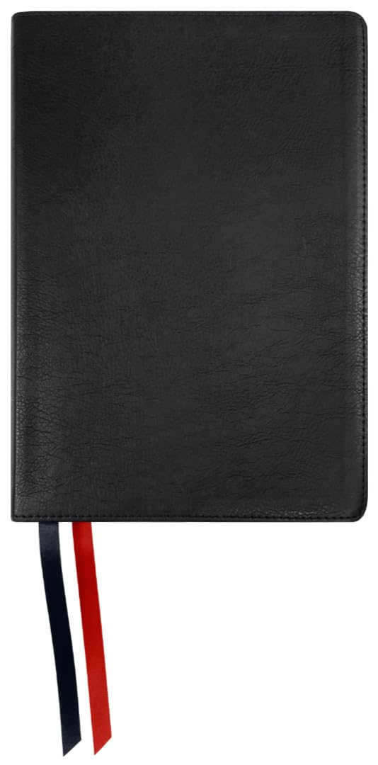 NASB 2020 Wide Margin Reference Bible, Black - Re-vived