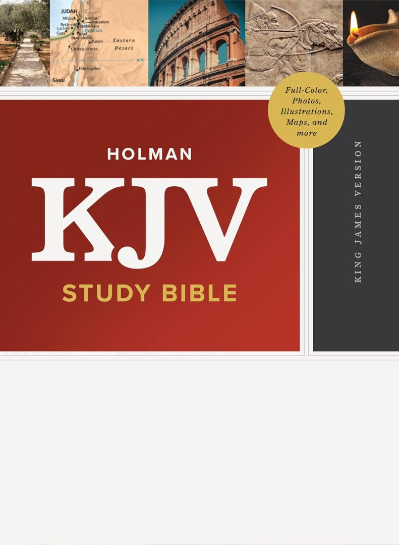 KJV Study Bible, Full-Color, Hardcover - Re-vived