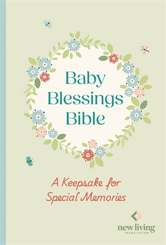NLT Baby Blessings Bible - Re-vived