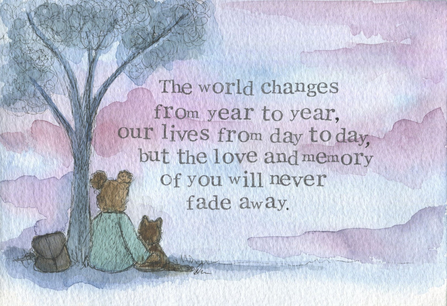 Sympathey Print You Will Never Fade - Re-vived