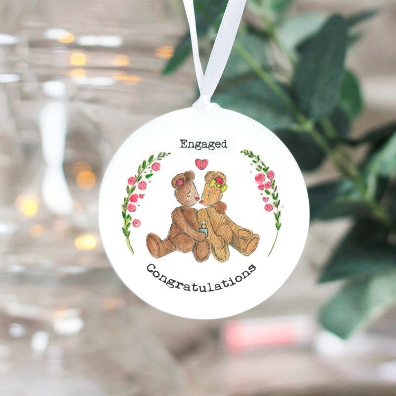 Engaged Ceramic Hanging Decoration - Re-vived