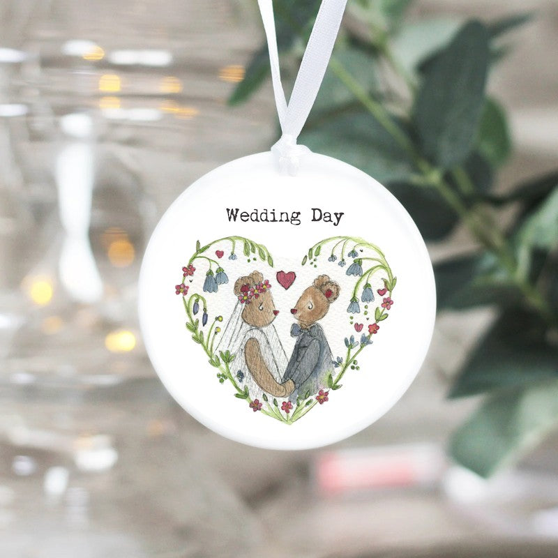 Wedding Ceramic Hanging Decoration - Re-vived