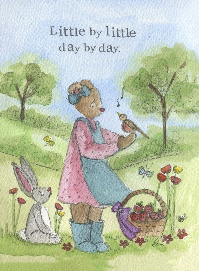 Day By Day Encouragement Print - Re-vived