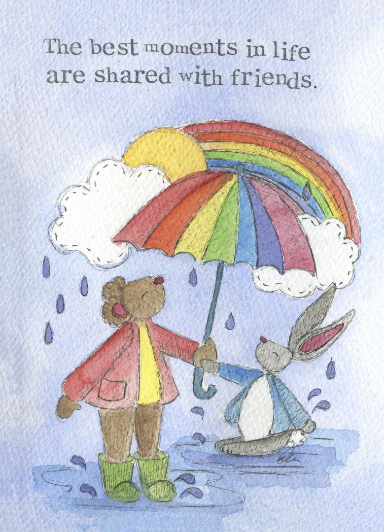 Friendship Encouragment Single Print The Best Moments - Re-vived