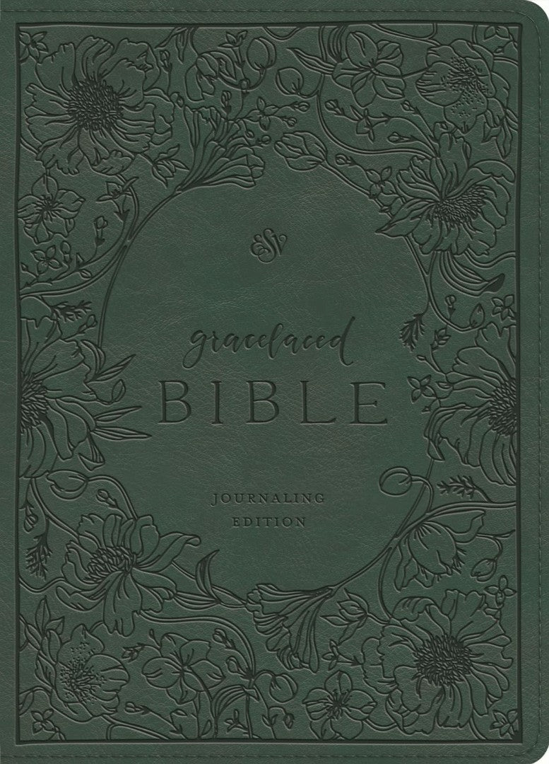 ESV Gracelaced Bible, Journaling Edition, Forest - Re-vived