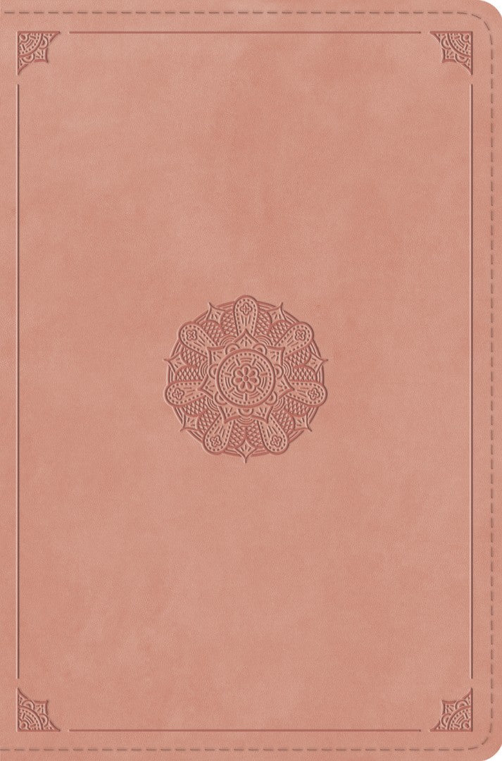 ESV Compact Bible, Red Letter, Blush Rose - Re-vived