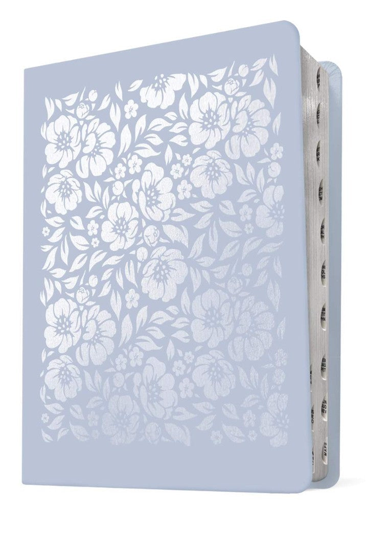 Biblia De Margen Amplio NTV Con Filament, Floral, Con Indice - Re-vived