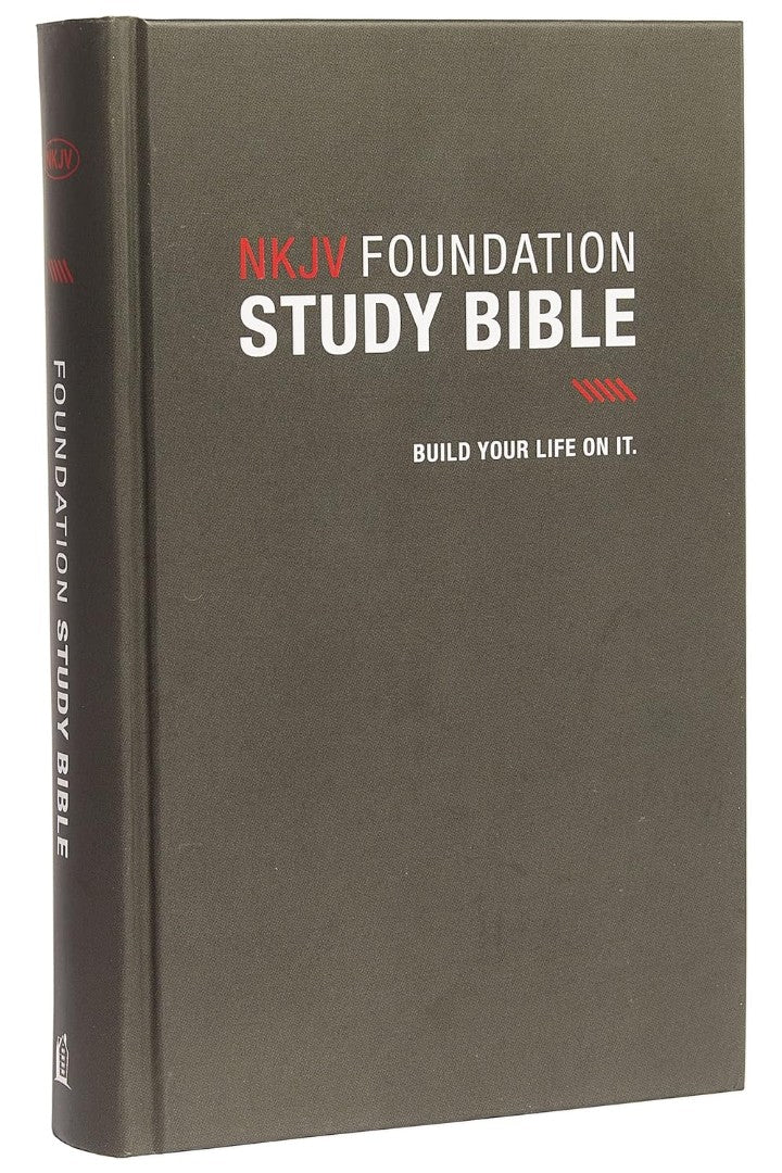 NKJV Foundation Study Bible, Wide-Margin, Black - Re-vived