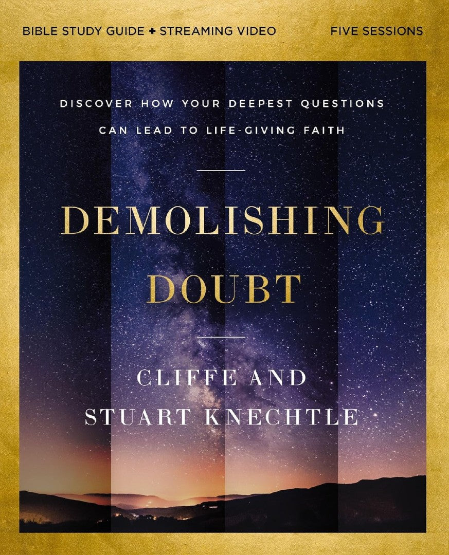 Demolishing Doubt Bible Study Guide Plus Streaming Video - Re-vived