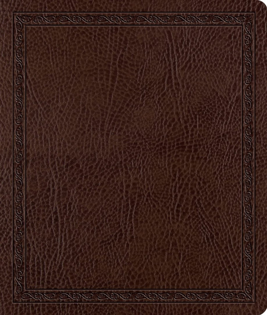ESV Journaling Bible, Bonded Leather, Mocha - Re-vived
