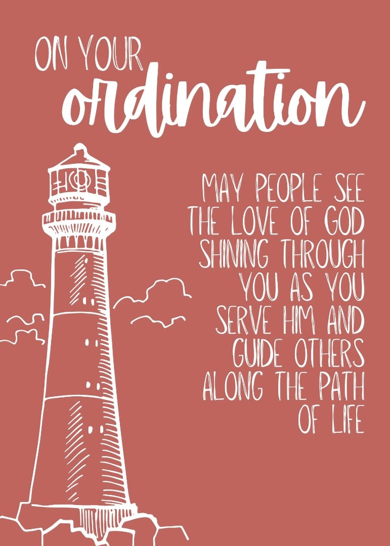 On Your Ordination Card (pack of 6) - Re-vived