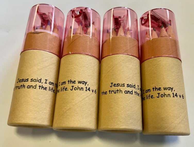 Pencils With Sharpener - Re-vived
