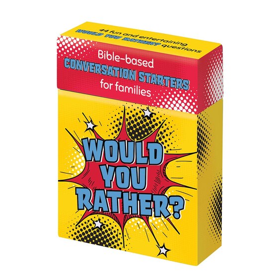 Conversation Starters For Families Would You Rather - Re-vived