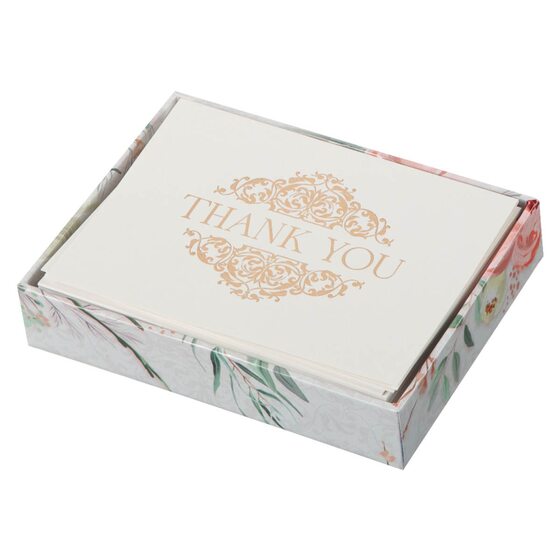 Boxed Cards Thank You Filagree Phil. 1:3 - Re-vived