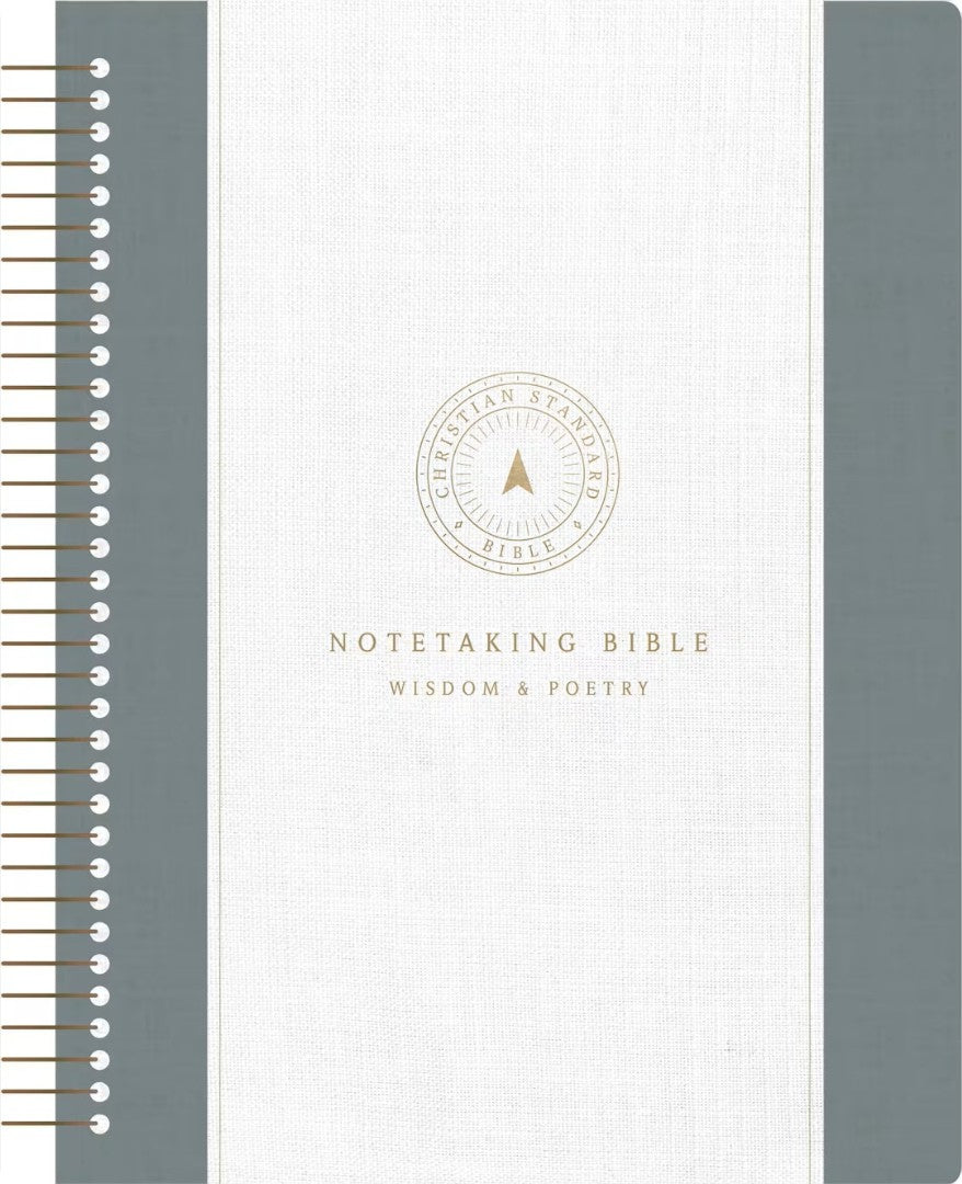 CSB Spiral-Bound Notetaking Bible, Wisdom and Poetry - Re-vived
