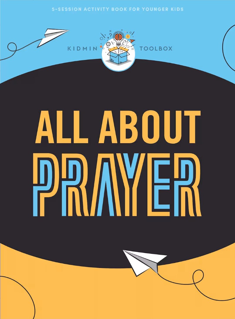 Kidmin Toolbox: All About Prayer Younger Kids Activity Book - Re-vived
