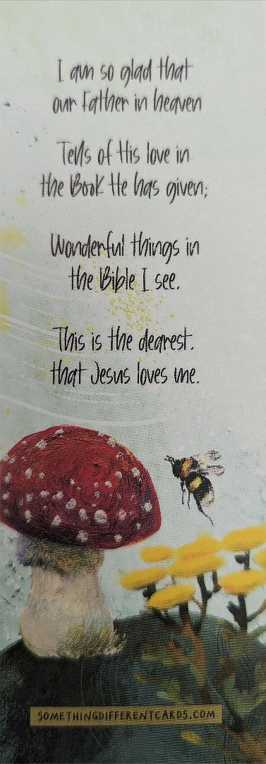 God is Love (Hare) Bookmark - Re-vived