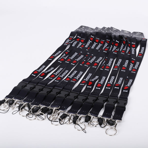 Lanyard I Love Jesus (Pack of 12)