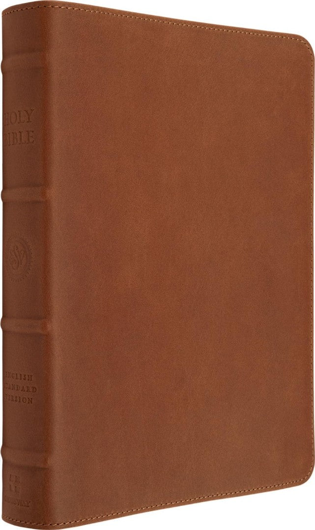 ESV Heirloom Bible, Gratia: Large Print, Tan Cowhide