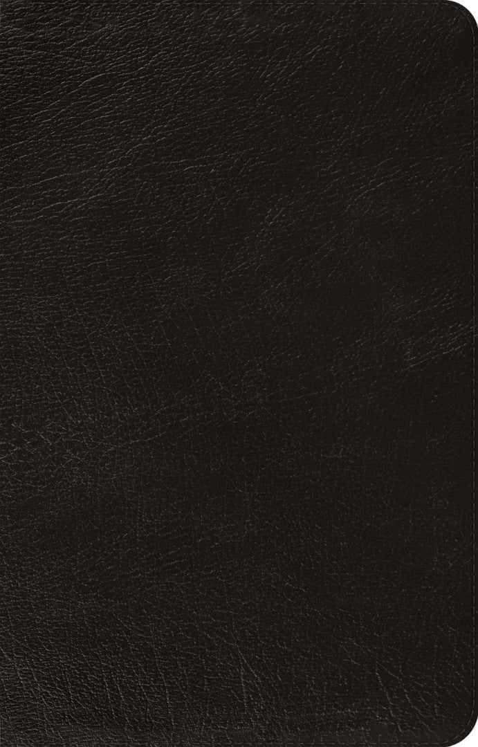 ESV Bible with Creeds and Confessions, Black Leather