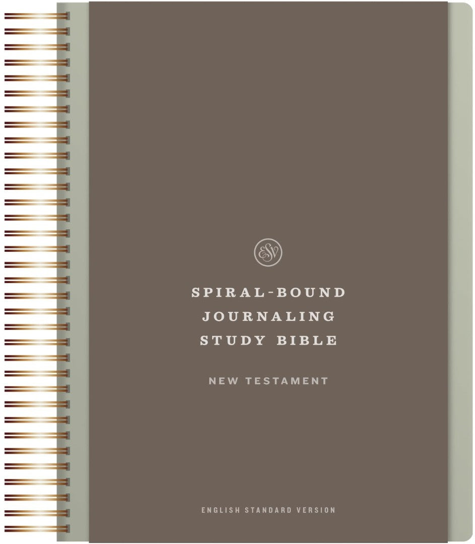 ESV Spiral-Bound Journaling Study Bible, New Testament