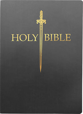 KJV Sword Bible, Giant Print, Black Ultrasoft