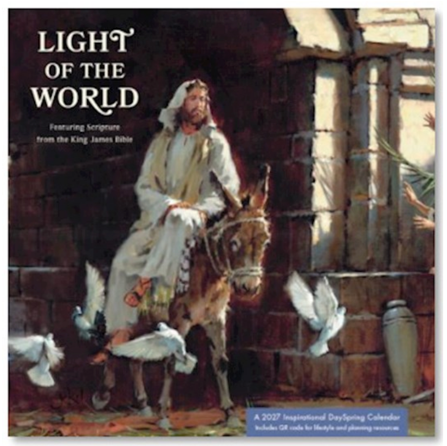 2027 Calendar: Light Of The World (Premium)