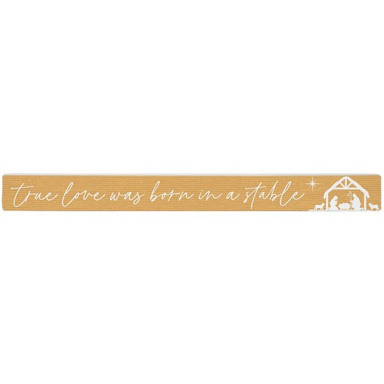 Talking Stick Sign - True Love/Yellow