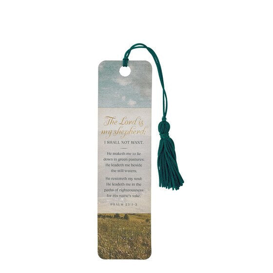 Tassel Bookmark Psalm 23:1-3