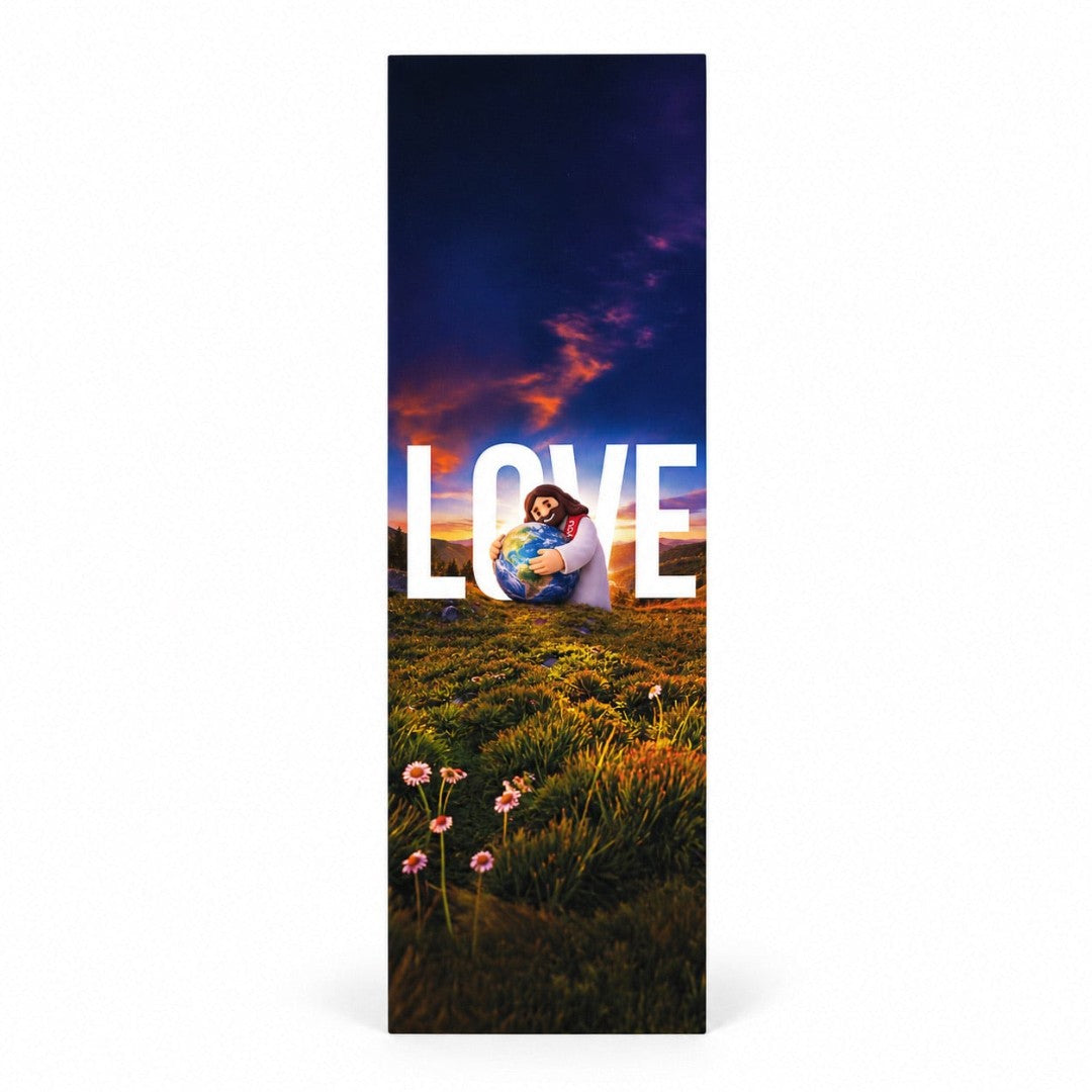 Jesus Hugging The World Bookmark – Pk25