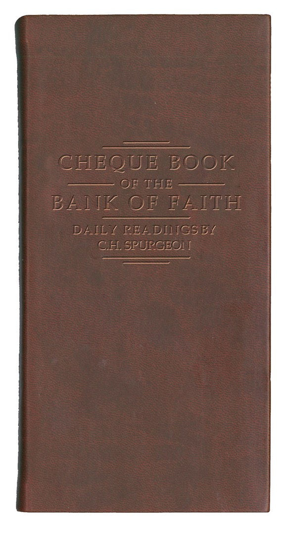 Chequebook Of The Bank Of Faith - Re-vived
