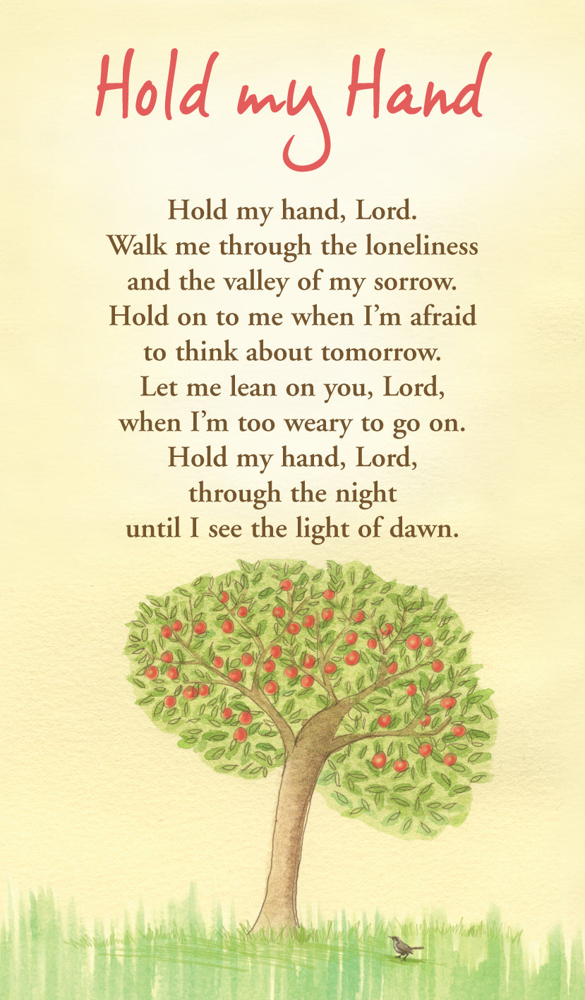 Hold My Hand - Verse Card