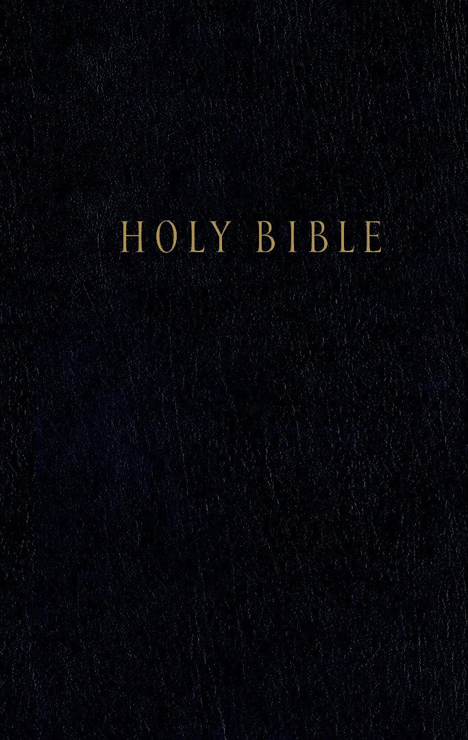 NLT Pew Bible, Black - Re-vived