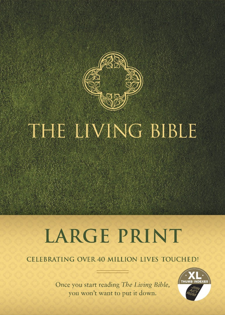 The Living Bible Large Print Edition - Re-vived